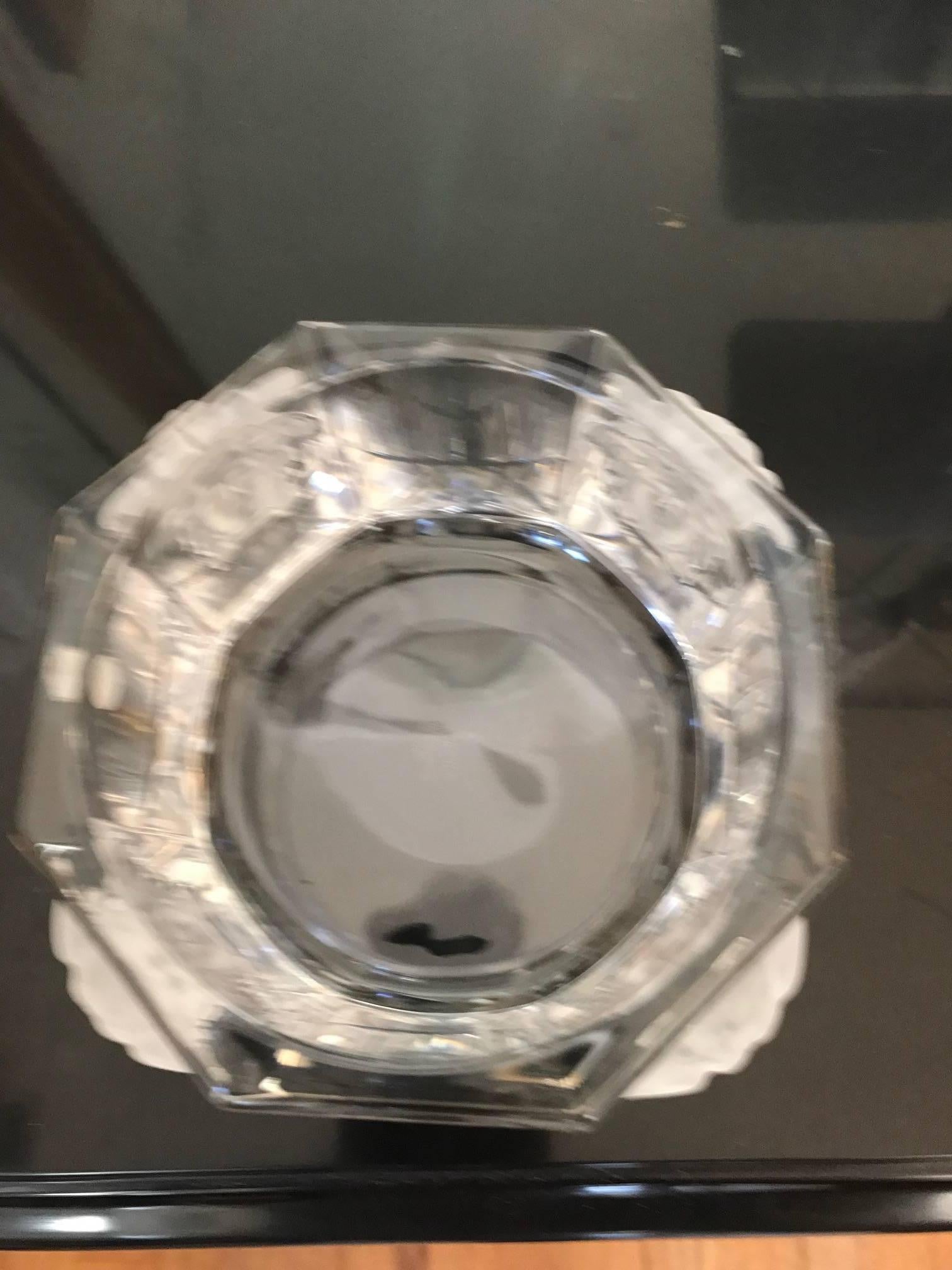 Modern Versace Medusa Lumiere Crystal Bottle Coaster Rosenthal