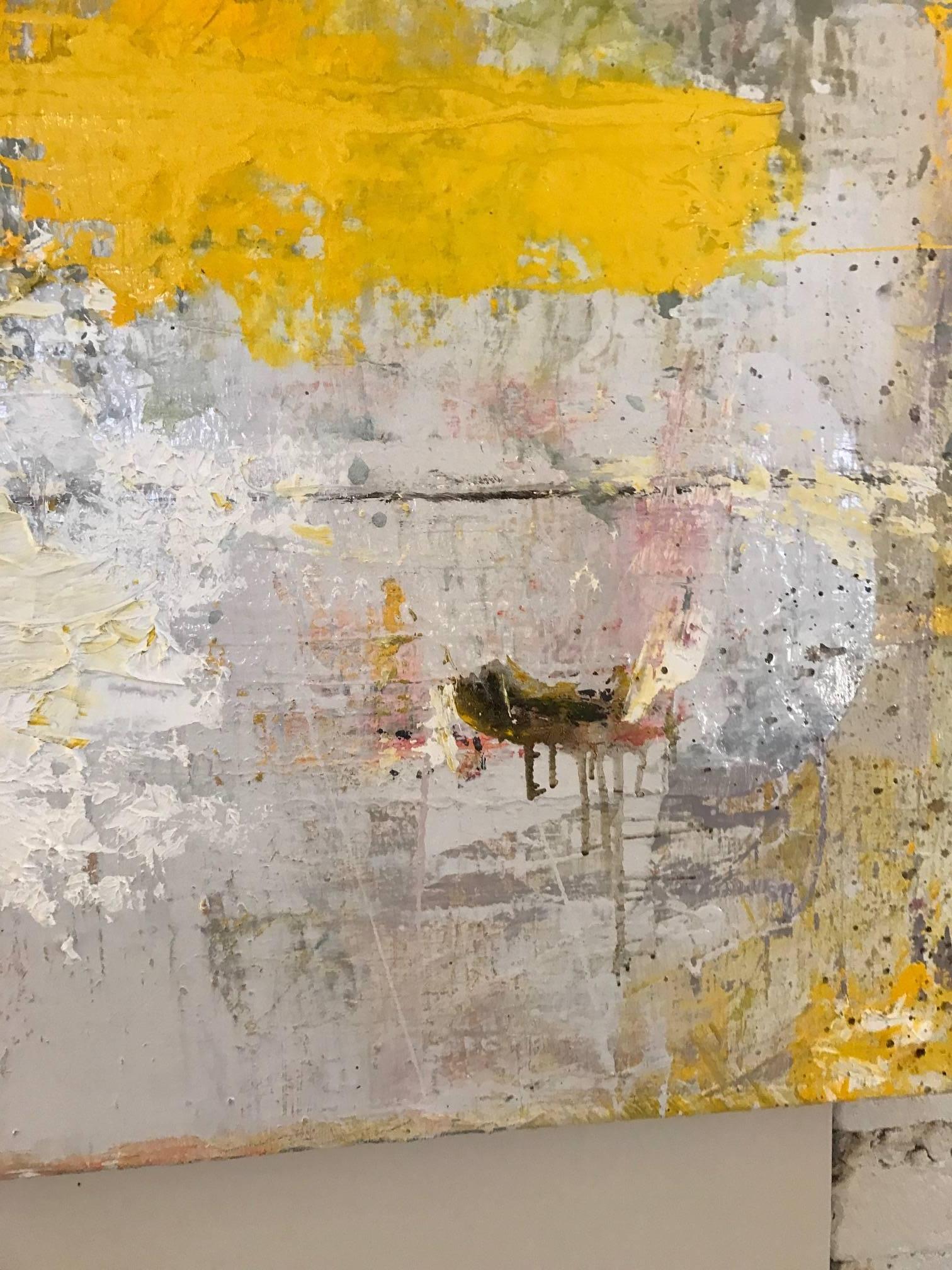 Painted Abstract Oil Painting