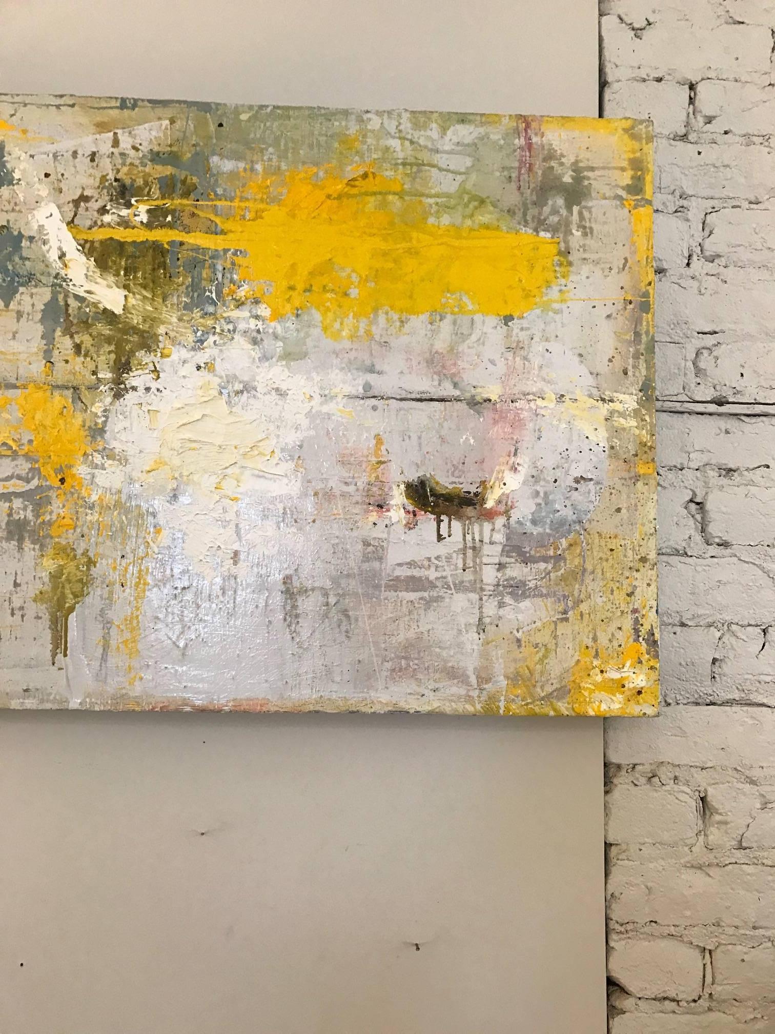 Late 20th Century Abstract Oil Painting
