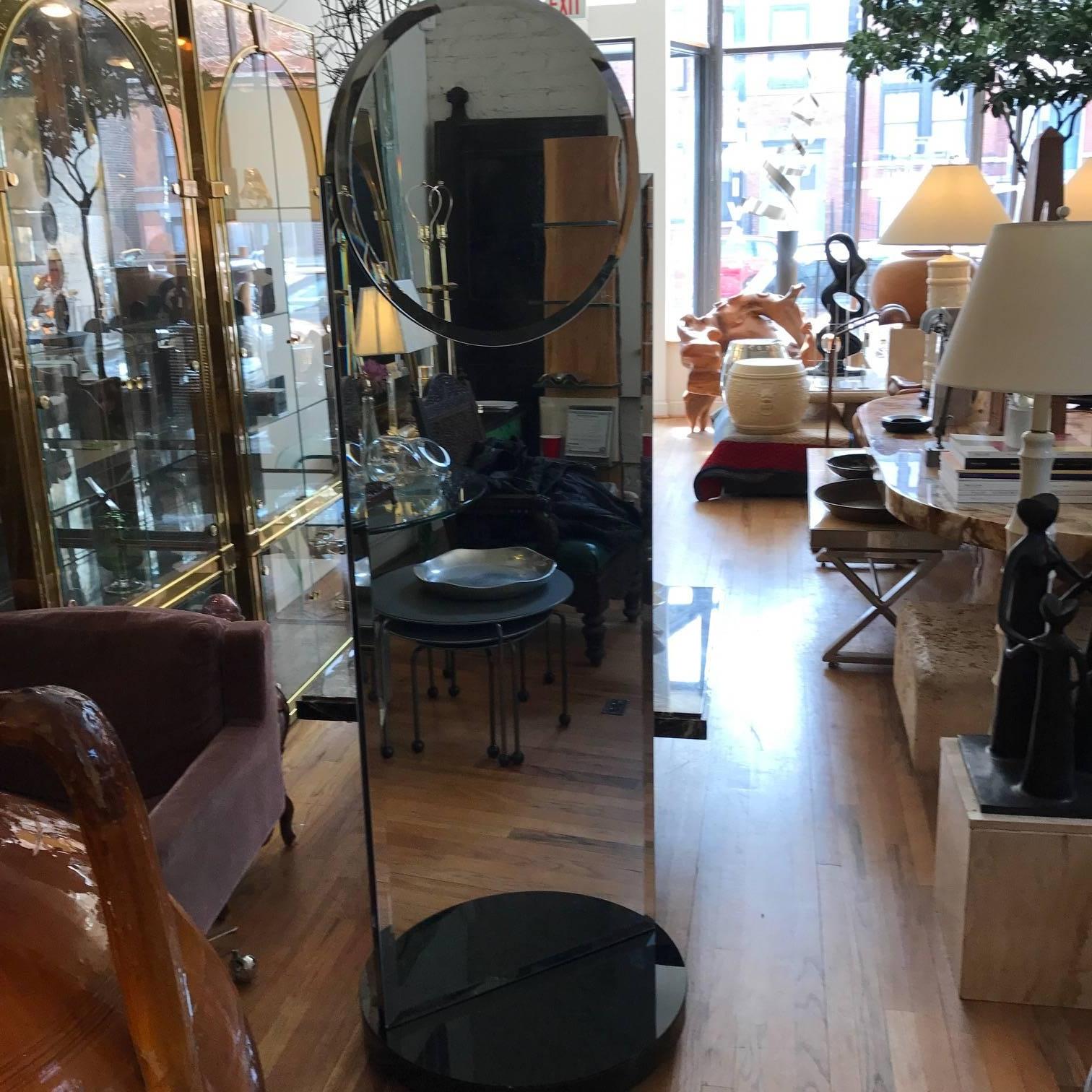 Modern  Revolving Floor Dressing  Mirror