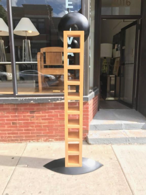 Memphis Style Bookcase Sculptural Etagere at 1stDibs