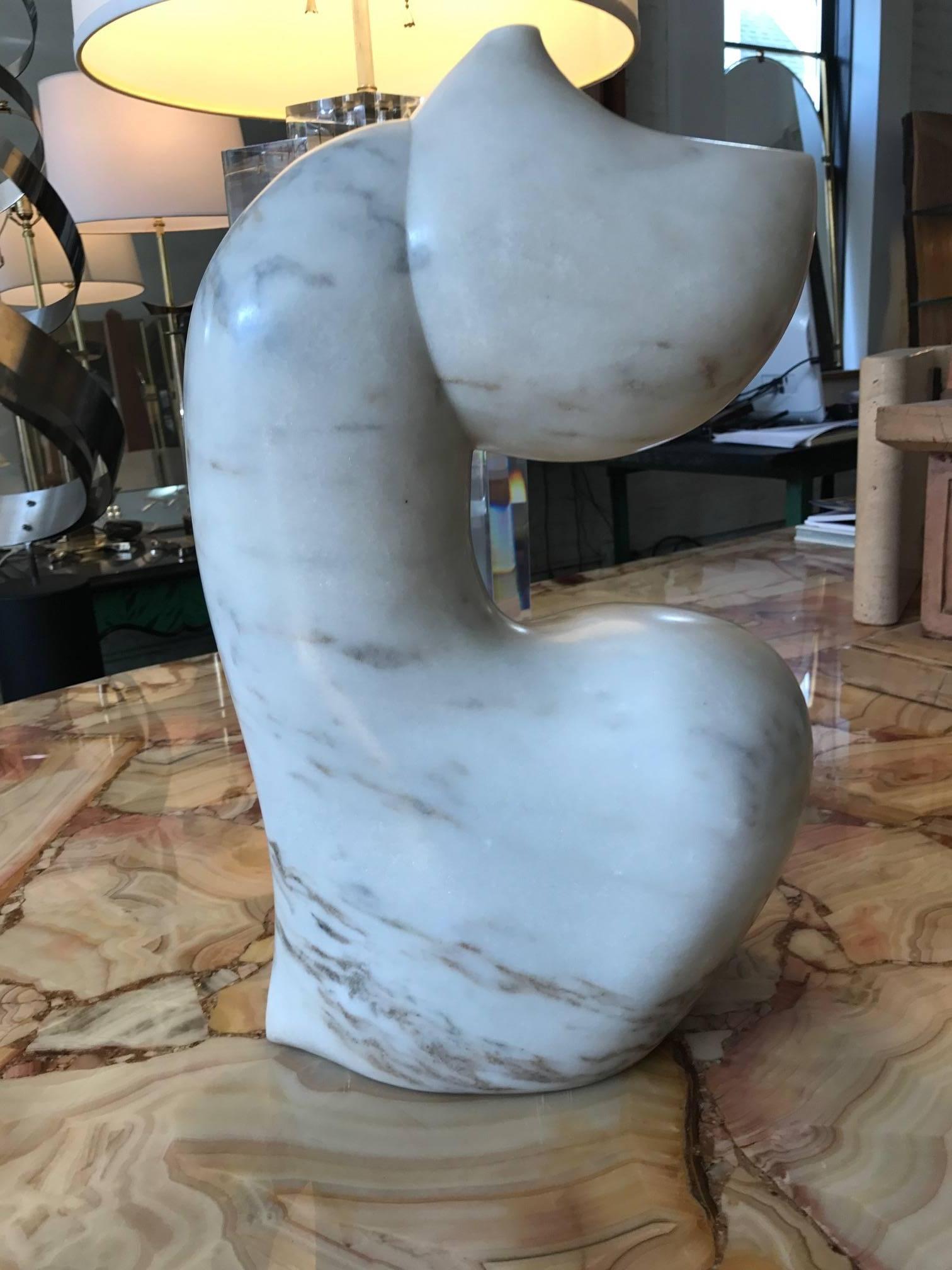 biomorphic abstract sculpture