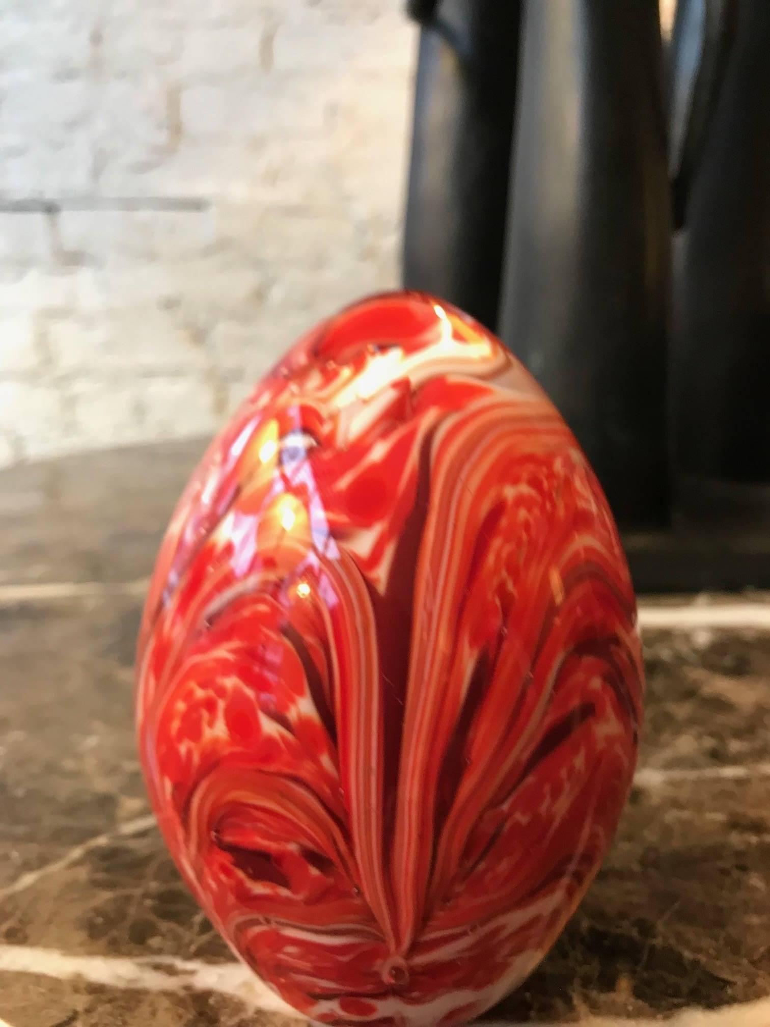 egg shaped paperweights