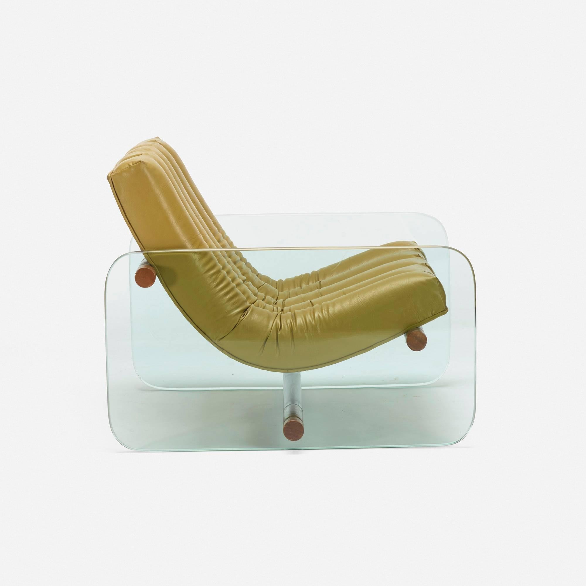 Lounge chair attributed to Fabio Lenci.
