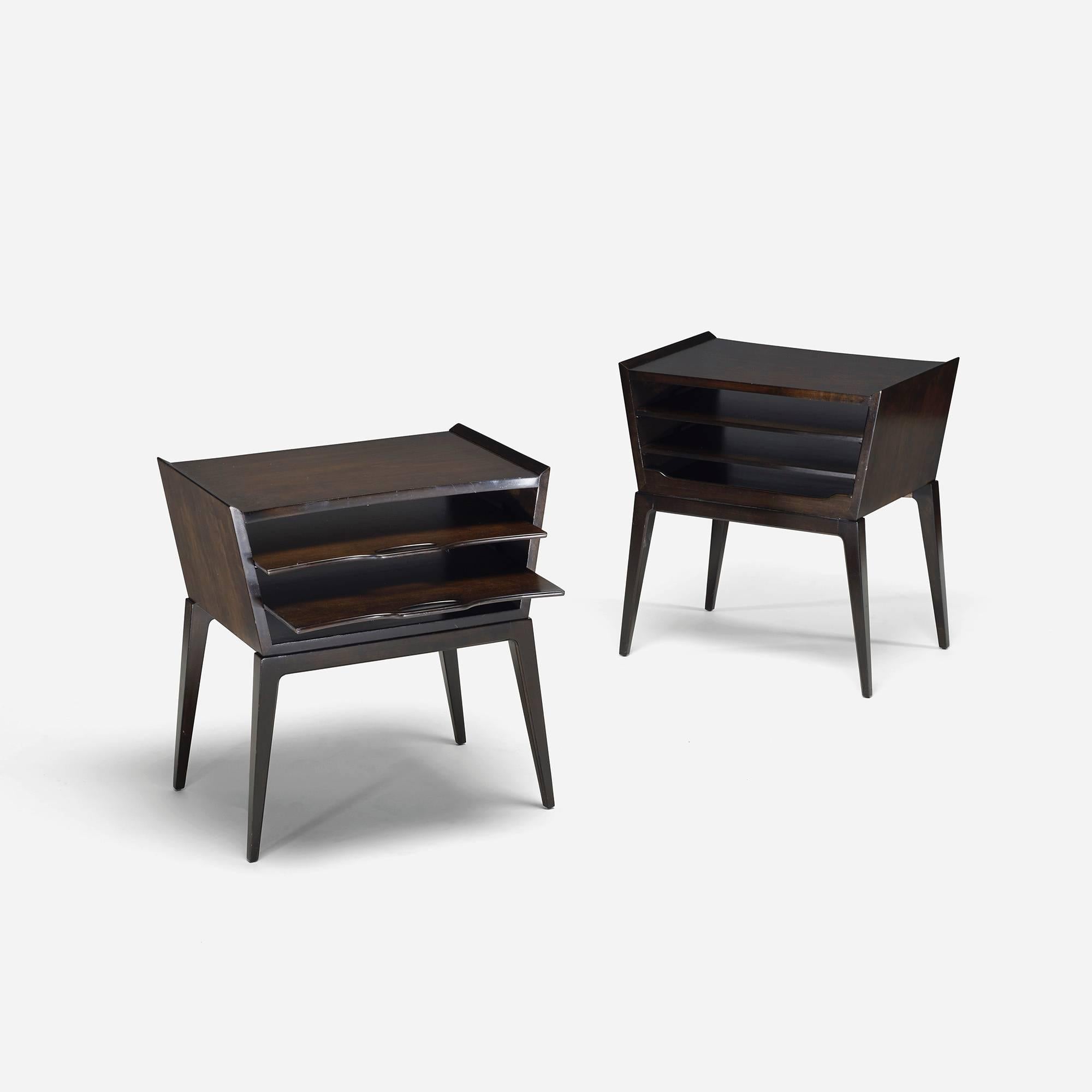Modern Pair of French Occasional Tables