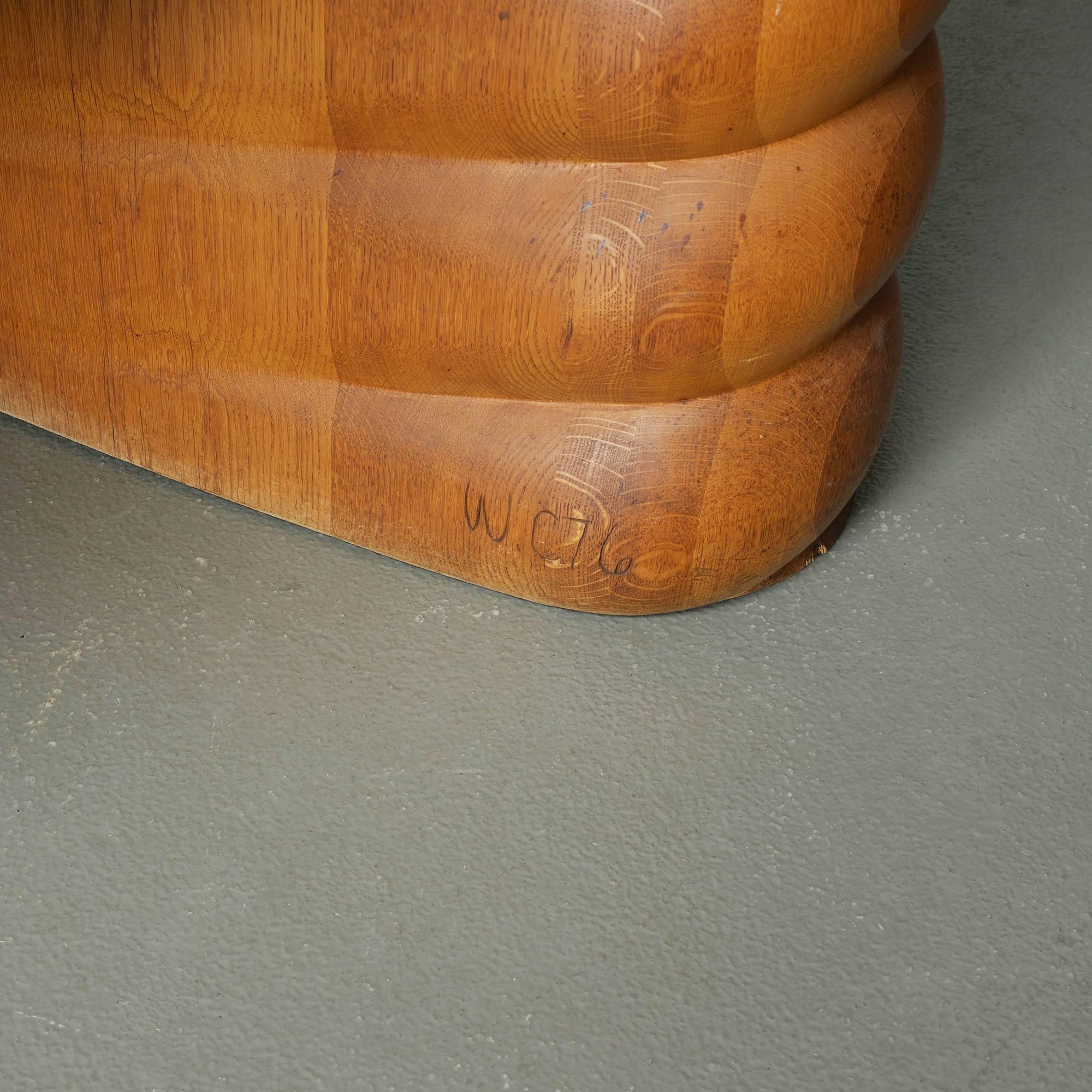 Carved Custom Quinn Desk by Wendell Castle For Sale