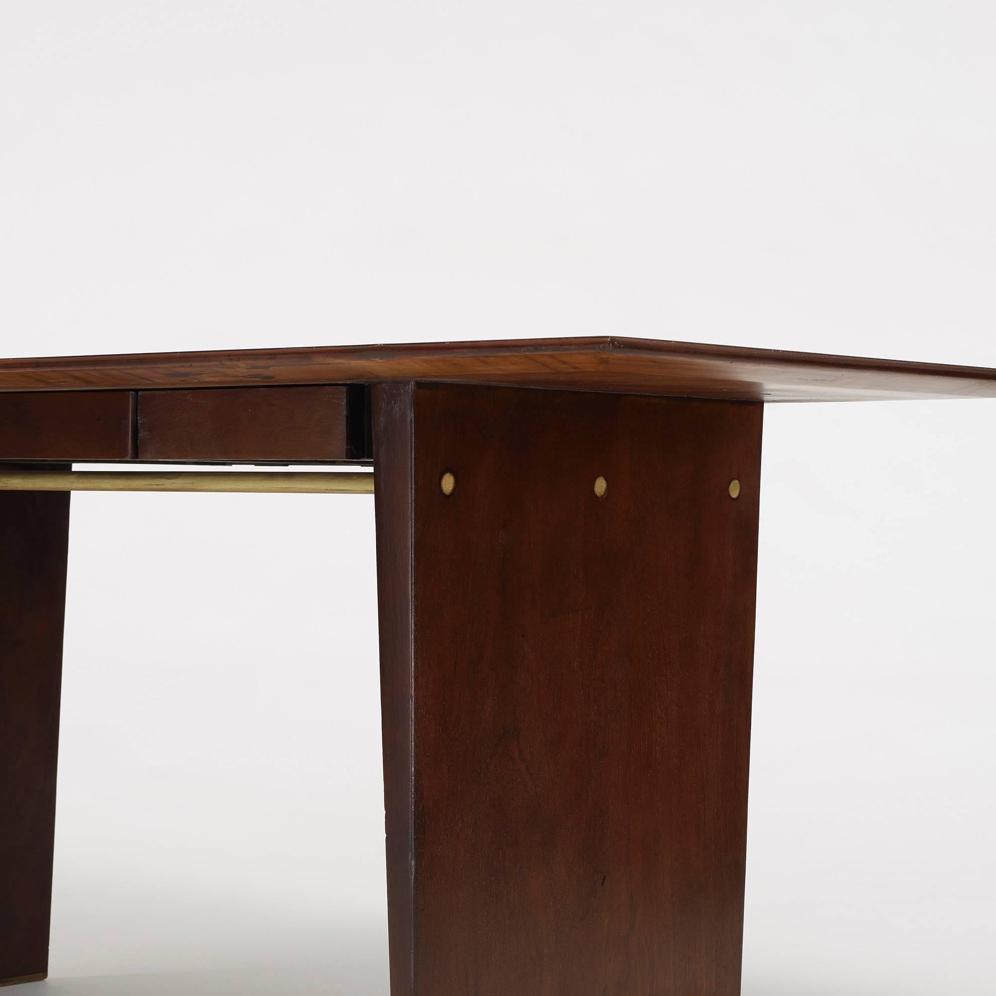 American Desk, Model 5472 by Edward Wormley for Dunbar For Sale