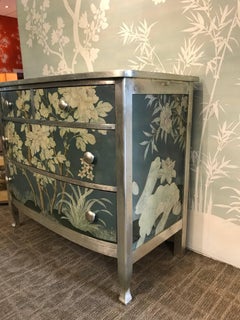 Dresser with Gracie Wallpaper