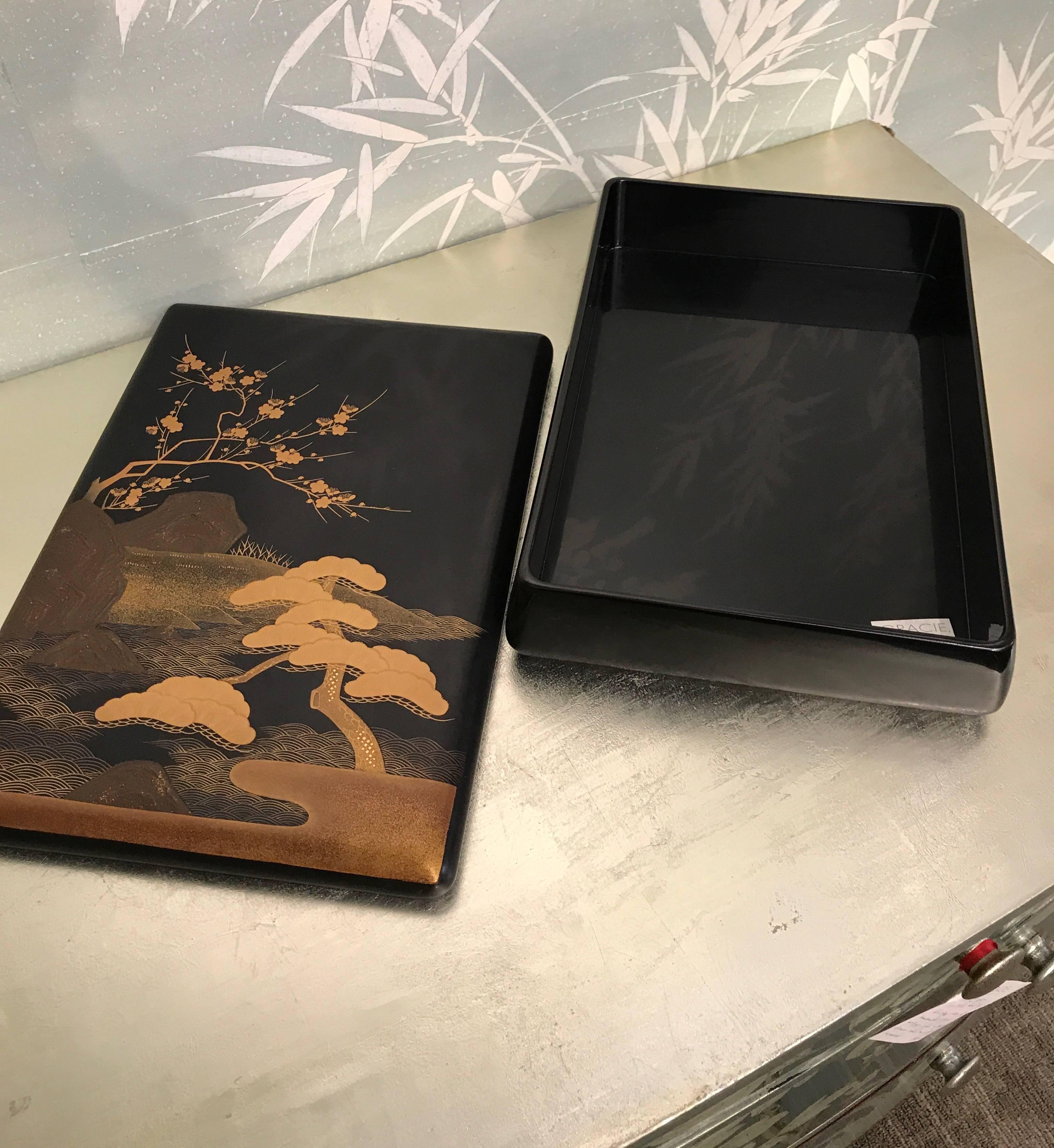 japanese lacquered box