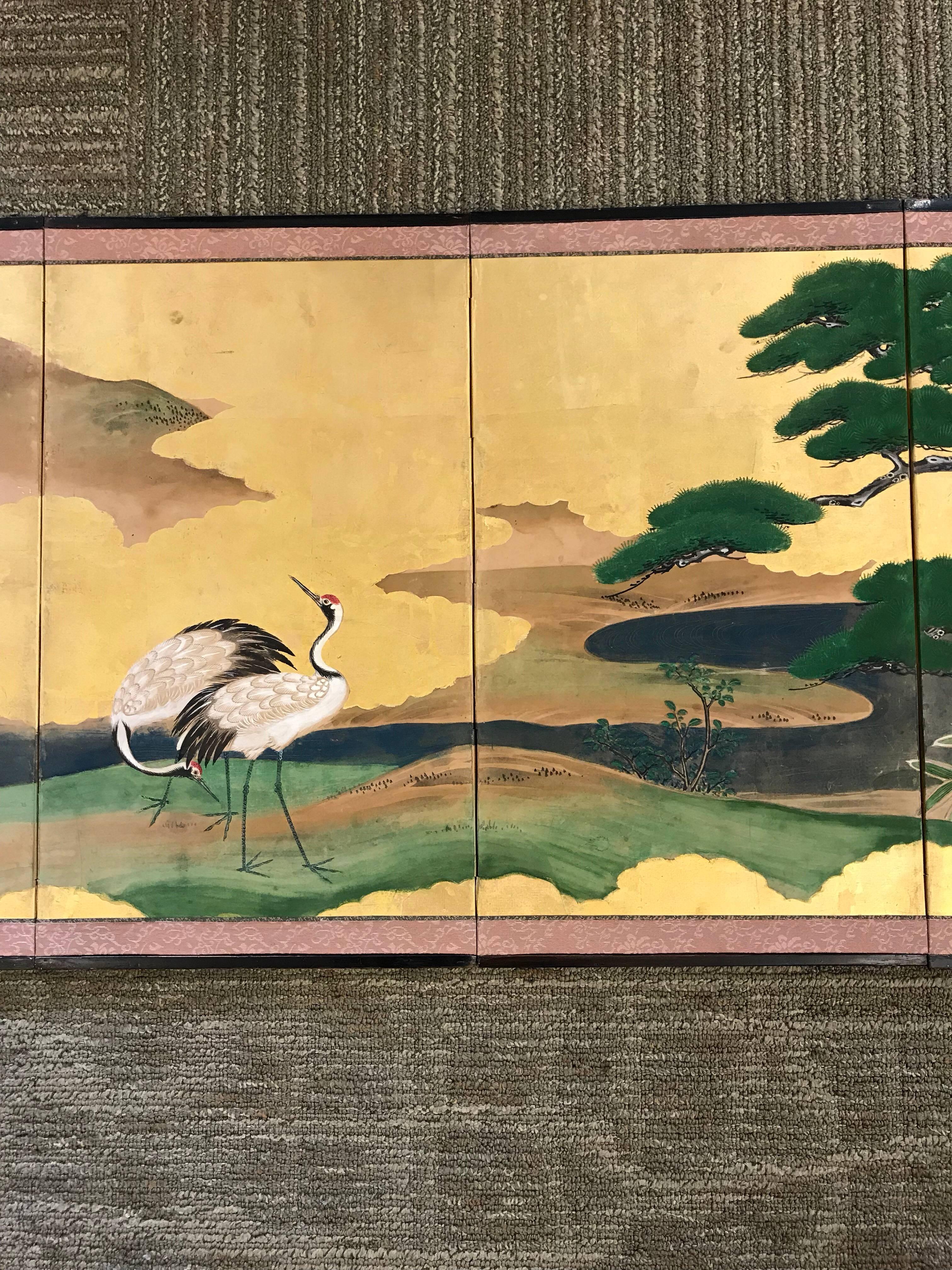 japanese gold leaf screen