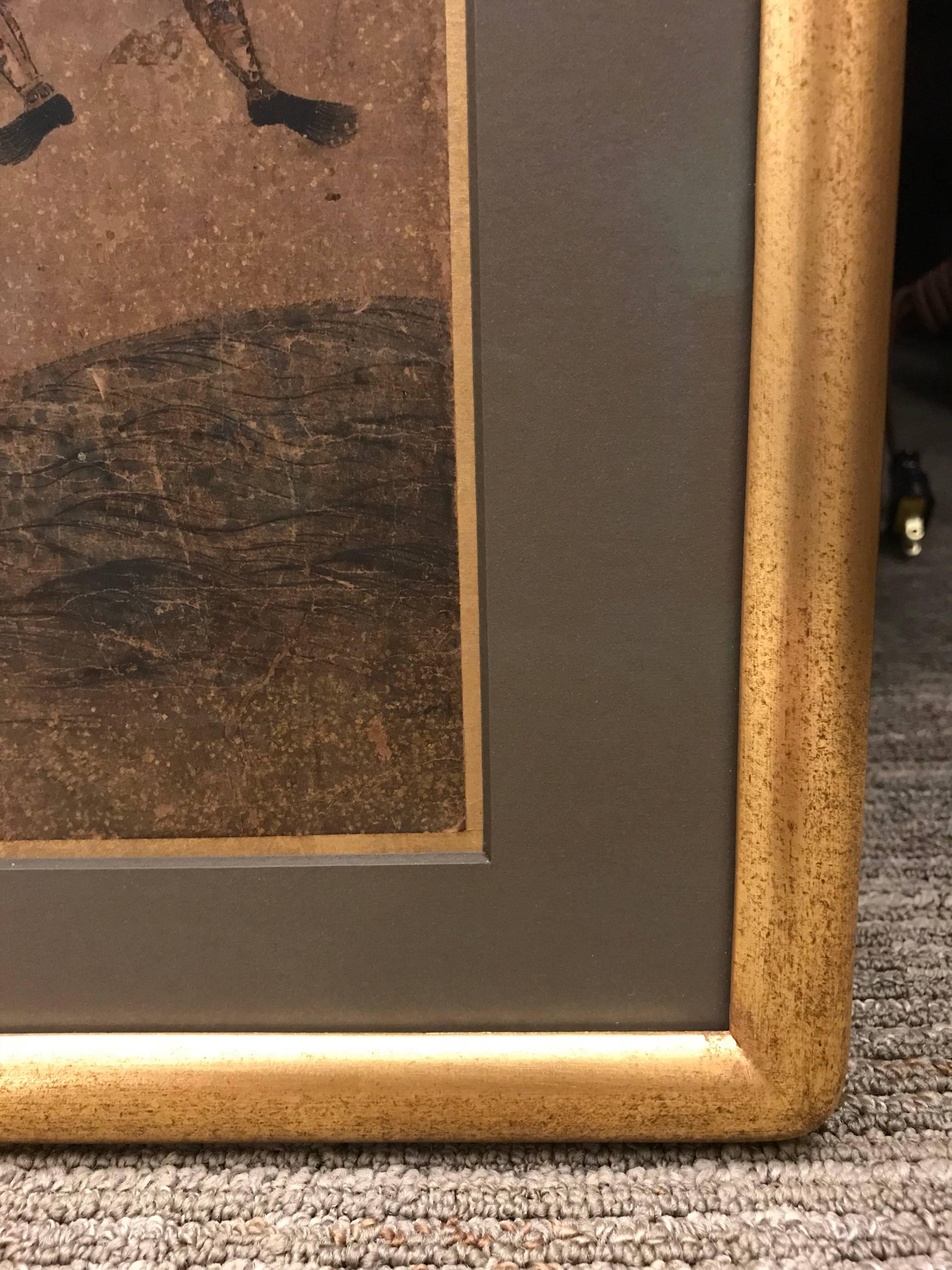 Three 18th Century Japanese Watercolors For Sale 1