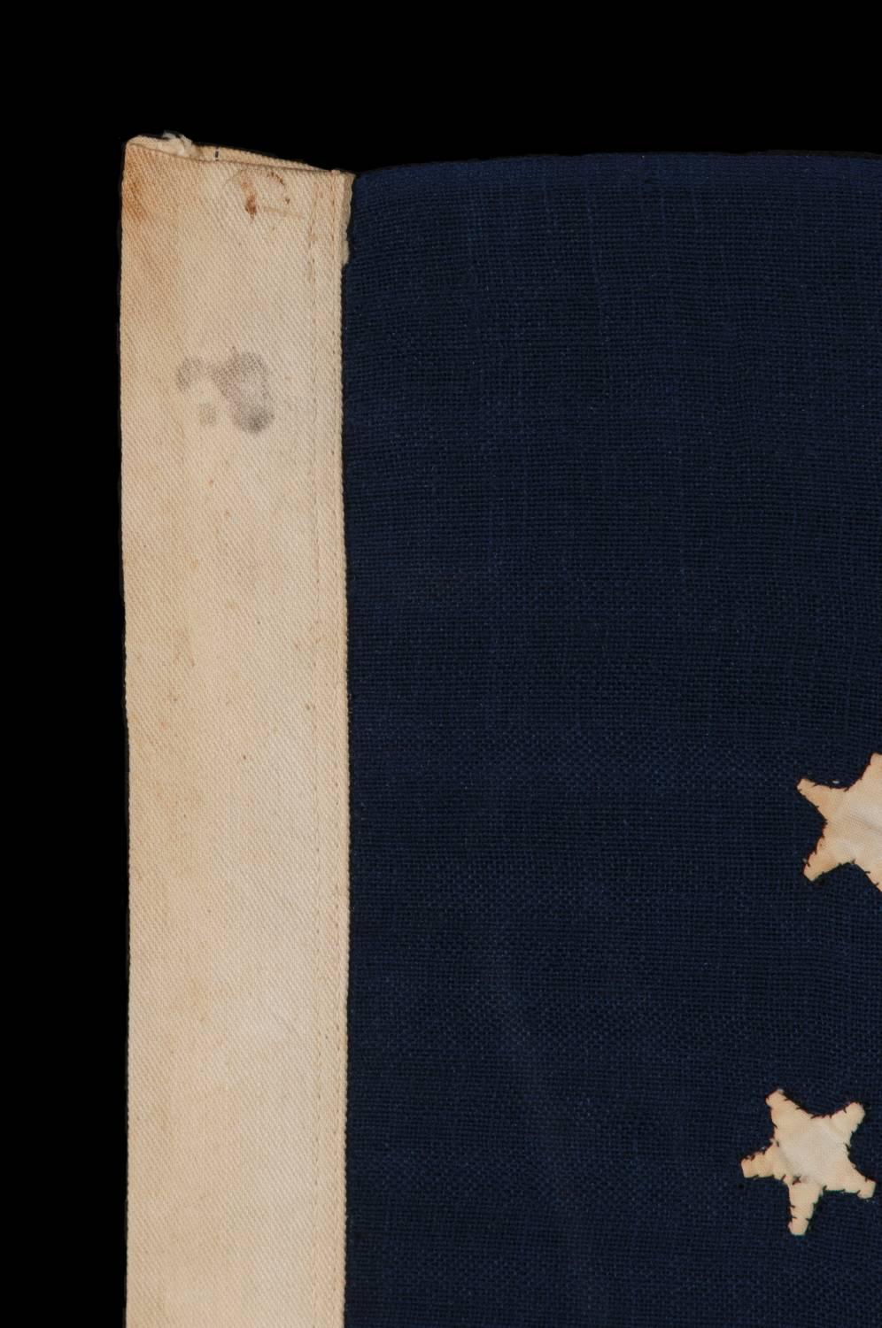 Mid-19th Century 13 Star Flag with Stars in the 3rd Maryland Pattern