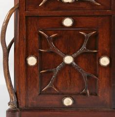 Black Forest, German or Austrian, Two-Piece Gun Cabinet