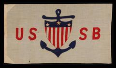 An Extremely Scarce & Beautiful Nautical Flag, United States Shipping Boar