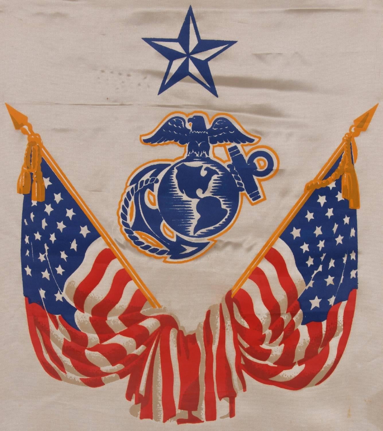 American WWII Son-in-service Banner for a United States Marine
