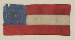 Confederate Bible Flag, Captured at the Battle of the Handkerchiefs