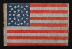 29 Star, Iowa Statehood, Pre-Civil War American Flag