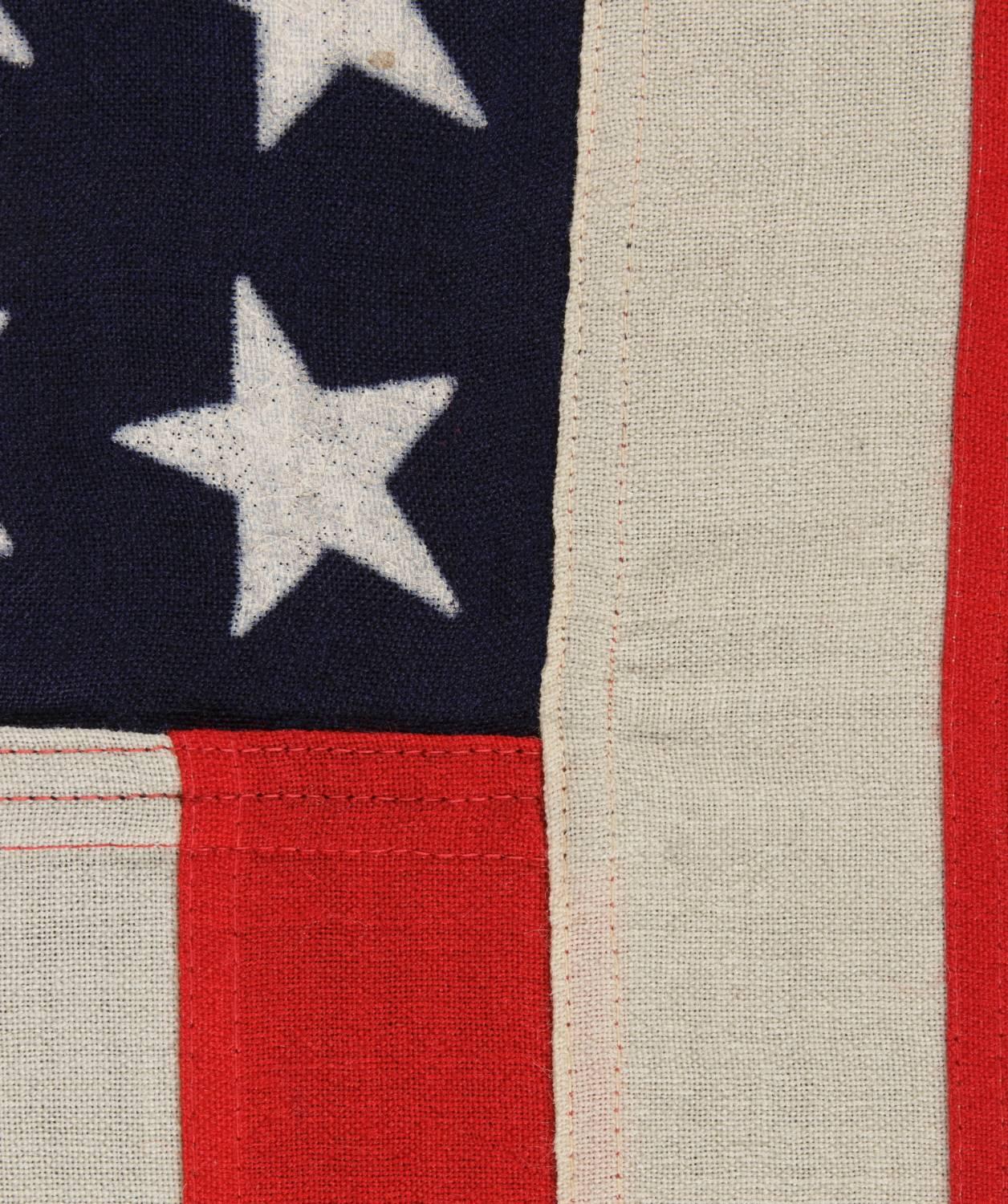 american flag during ww2