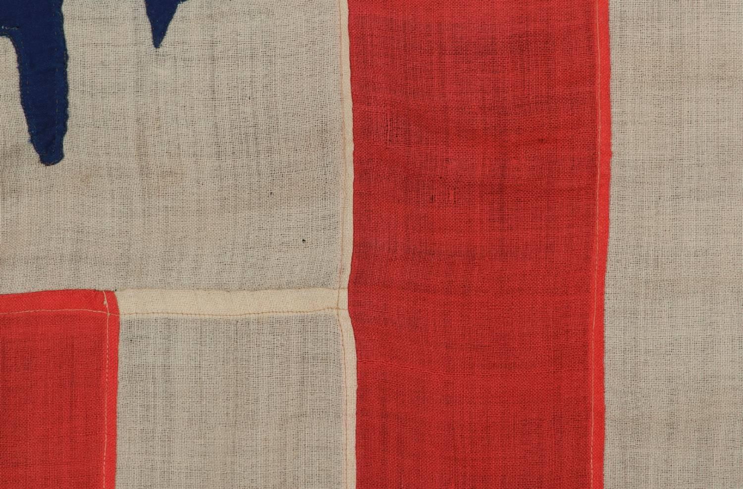 Late 19th Century American Revenue Cutter Service Ensign Belonging To Capt. W. H. Bagley