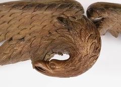 Carved American Eagle with Exceptional Form, Craftsmanship and Scale