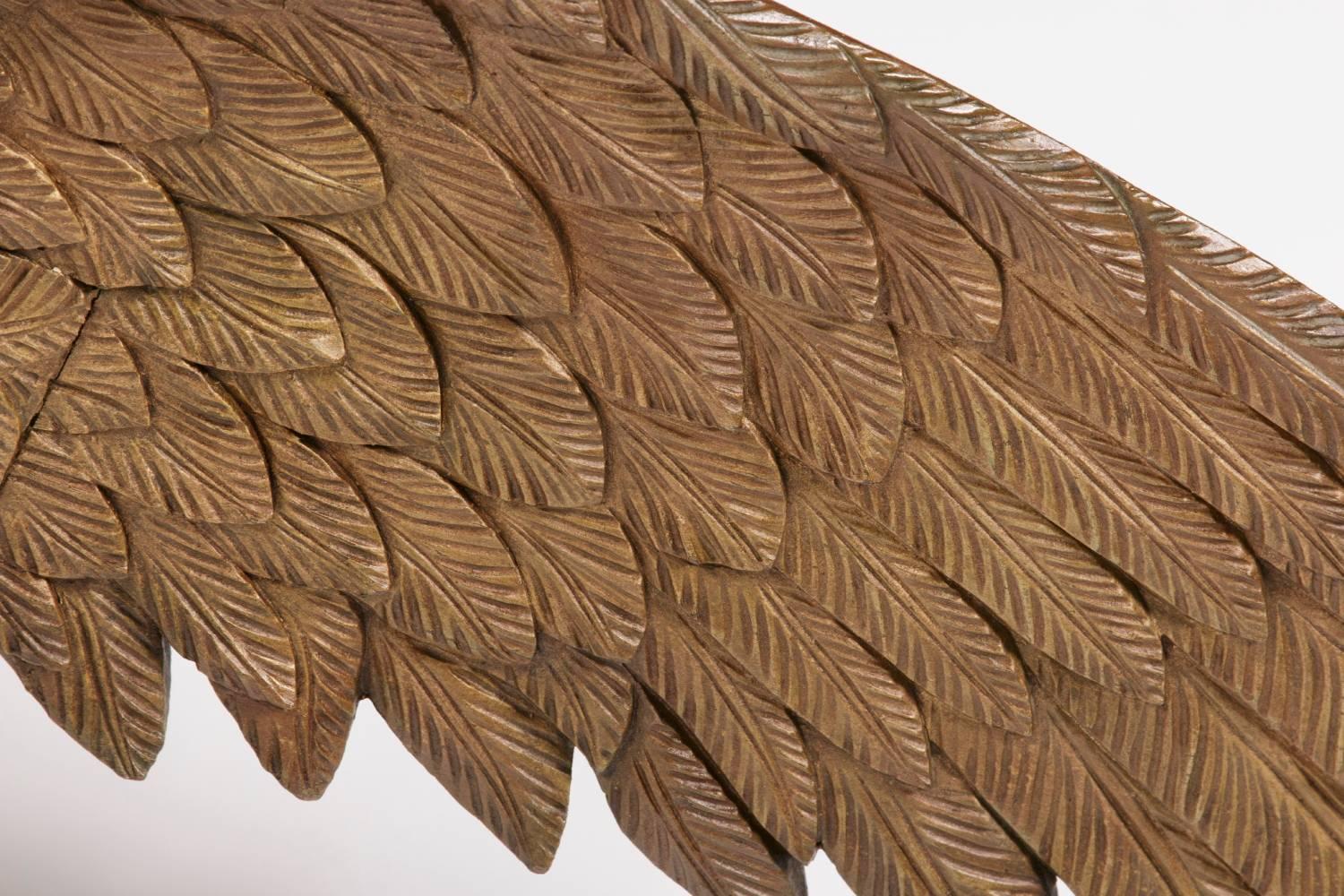 Federal Carved American Eagle with Exceptional Form, Craftsmanship and Scale