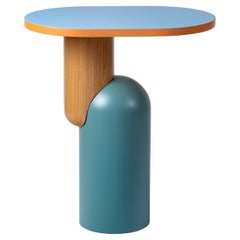 Sculptural “Sertão” Side Table in Lacquer Composition 01 by Gabriela Campos