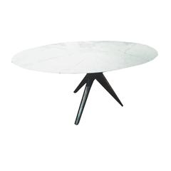 Oval Marble Table