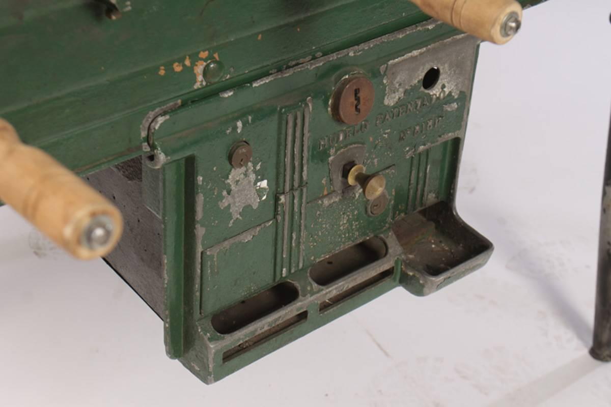 vintage foosball table