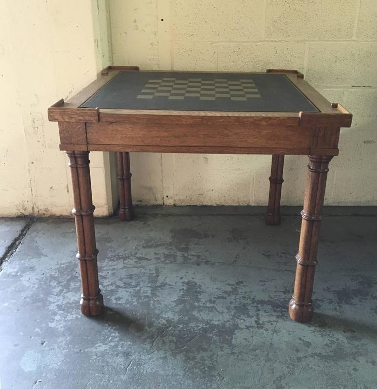 Antique Game Table For Sale at 1stDibs