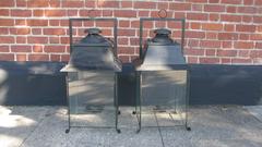 Pair of Metal Lanterns