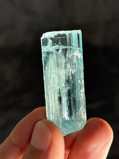 Natural Specimen Of Single Aquamarine 29 Gram Crystal From Pakistan