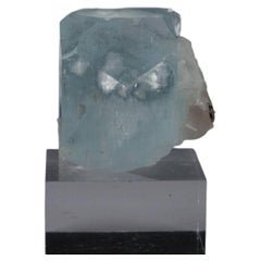 Natural Specimen Of Aquamarine With Albite 70g Crystal From Pakistan