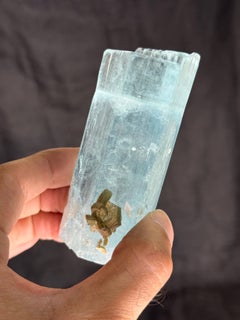 Natural Specimen Of Aquamarine With Muscovite Crystal From Pakistan