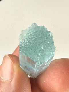 Natural Specimen Of Etched Aquamarine 14g Crystal From Pakistan