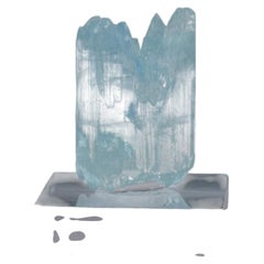 Natural Specimen Of Etched Aquamarine 14g Crystal From Pakistan