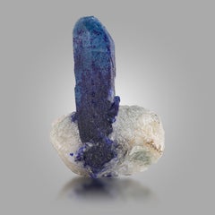 Natural Specimen Of Afghanite on Calcite 60g Crystal From Afghanistan