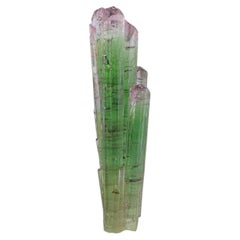 Natural Specimen Of Bicolor Tourmaline 23g Crystals From Afghanistan