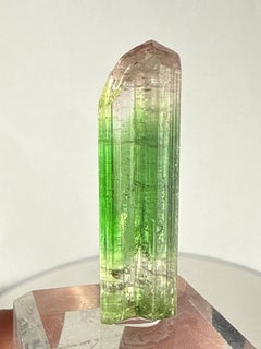 Natural Specimen Of Standing Watermelon Tourmaline 5g Crystal From Afghanistan