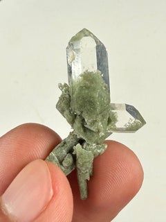 Aesthetic Mini Sculpture Of Chlorite Quartz 6g Crystal From Pakistan