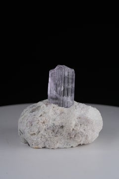 Natural Specimen Of Purple Kunzite on Albite Fine Crystal From Afghanistan
