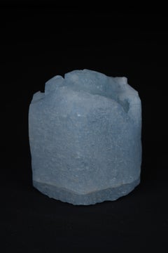 Palm Size Aquamarine Crystal Sculpture Natural Specimen From Pakistan