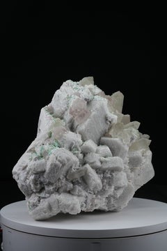Cabinet Size Mineral Specimen Of Morganite with Tourmaline From Afghanistan