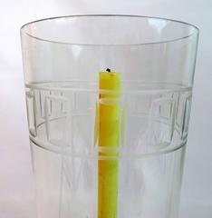 Pair of Early 20th c. English Candleholders with Hurricane Globes