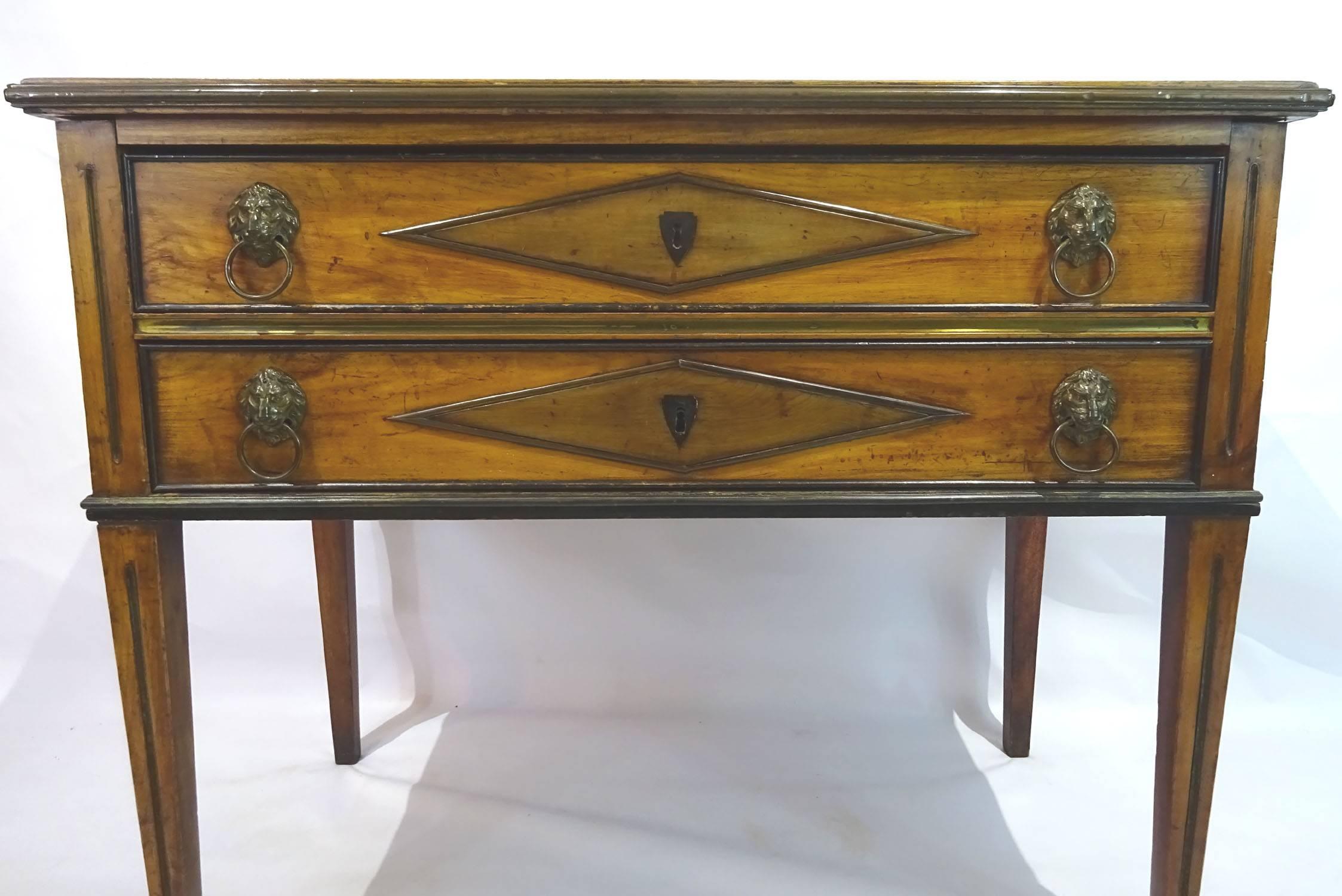 Early 19th Century Danish Directoire Style Chest In Excellent Condition In Dallas, TX