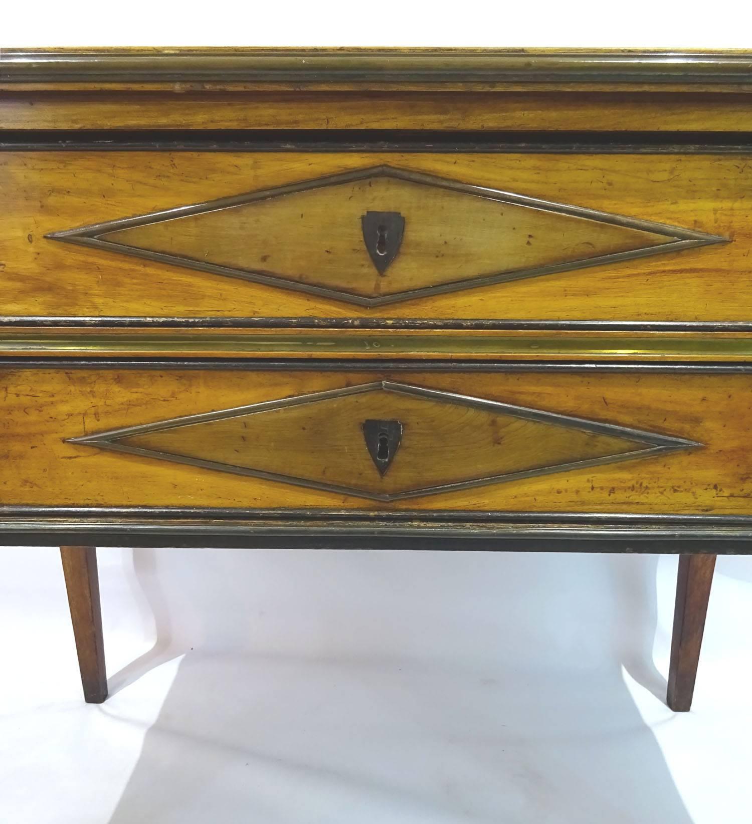 Early 19th Century Danish Directoire Style Chest 1