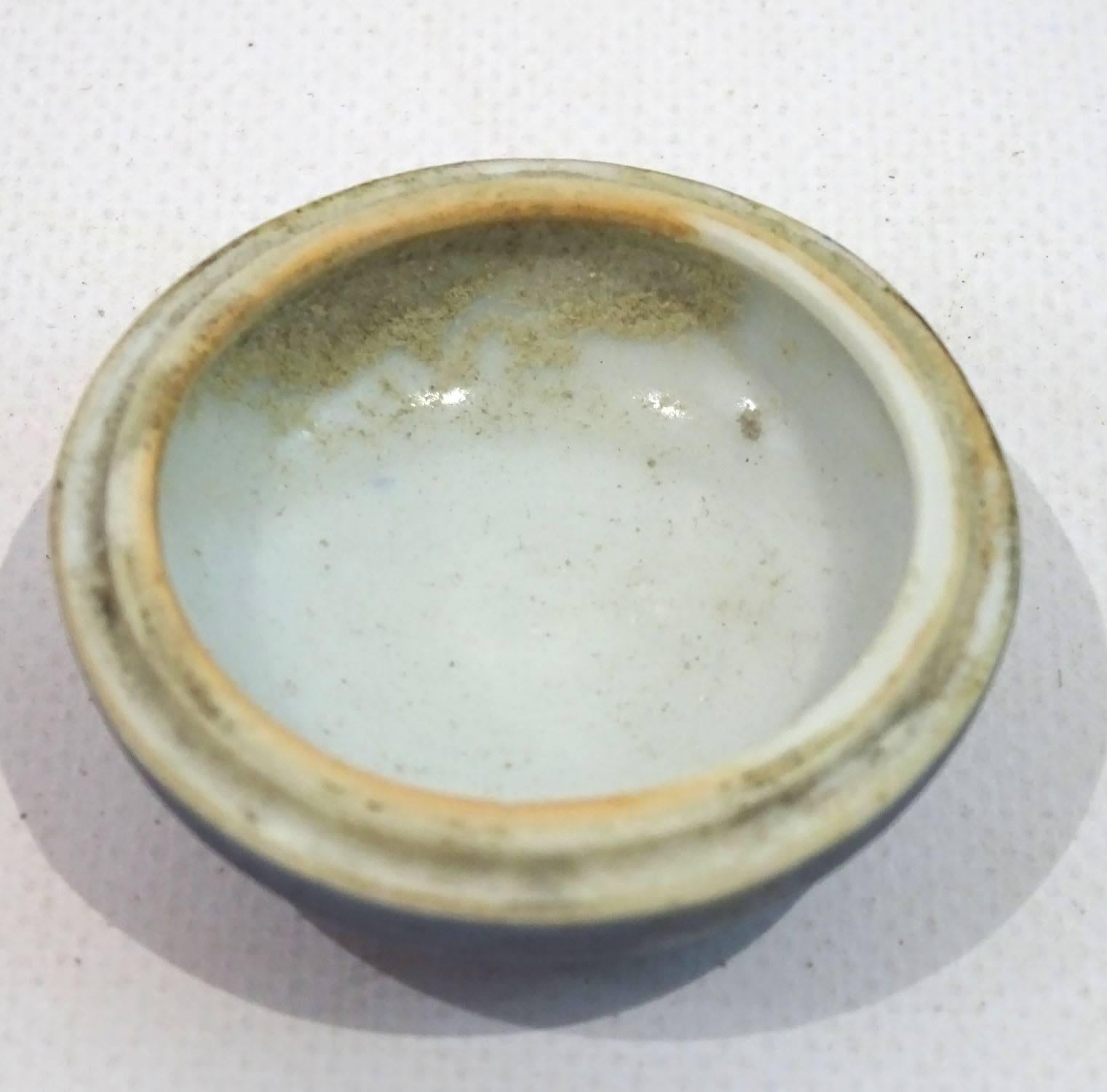 17th Century Chinese Porcelain Cosmetic Jar with Lid from The Hatcher Collection 1
