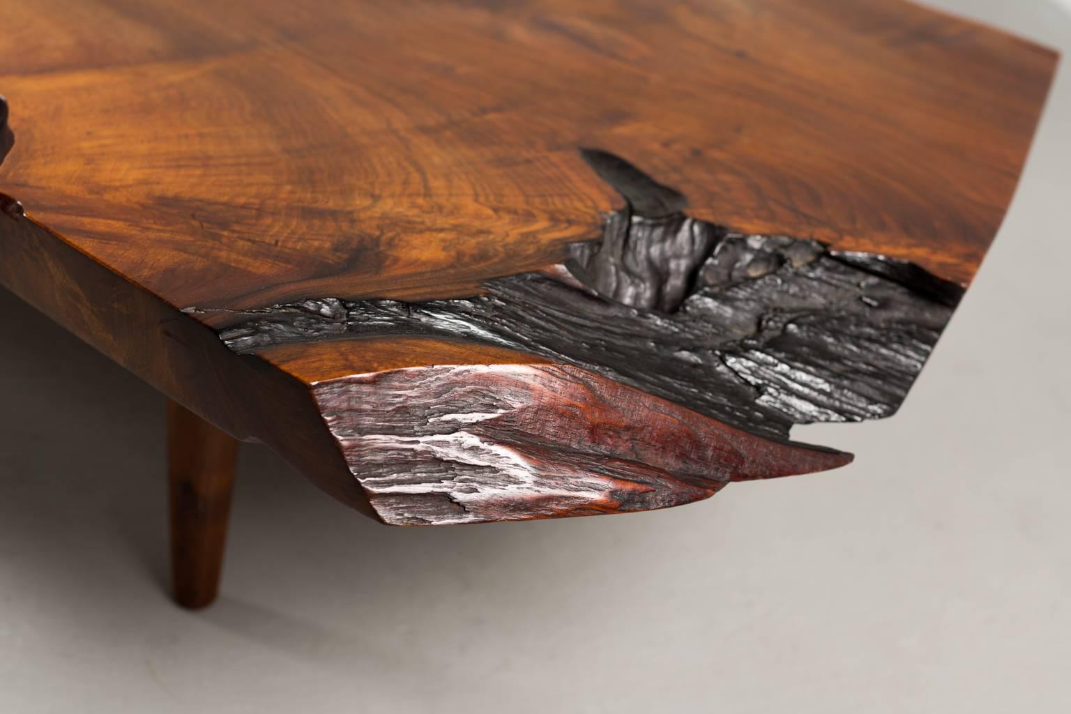 George Nakashima Coffee Table in Walnut, 1960s 2