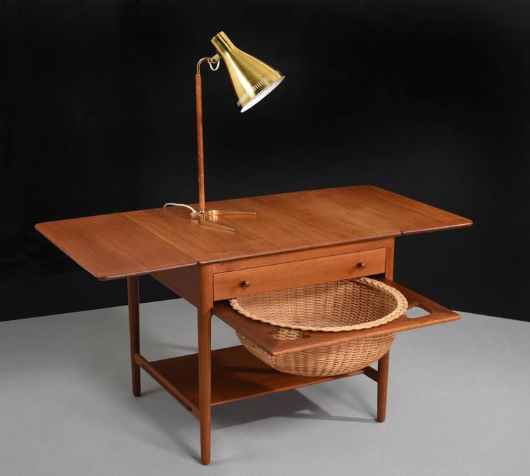 Hans wegner sewing sale table