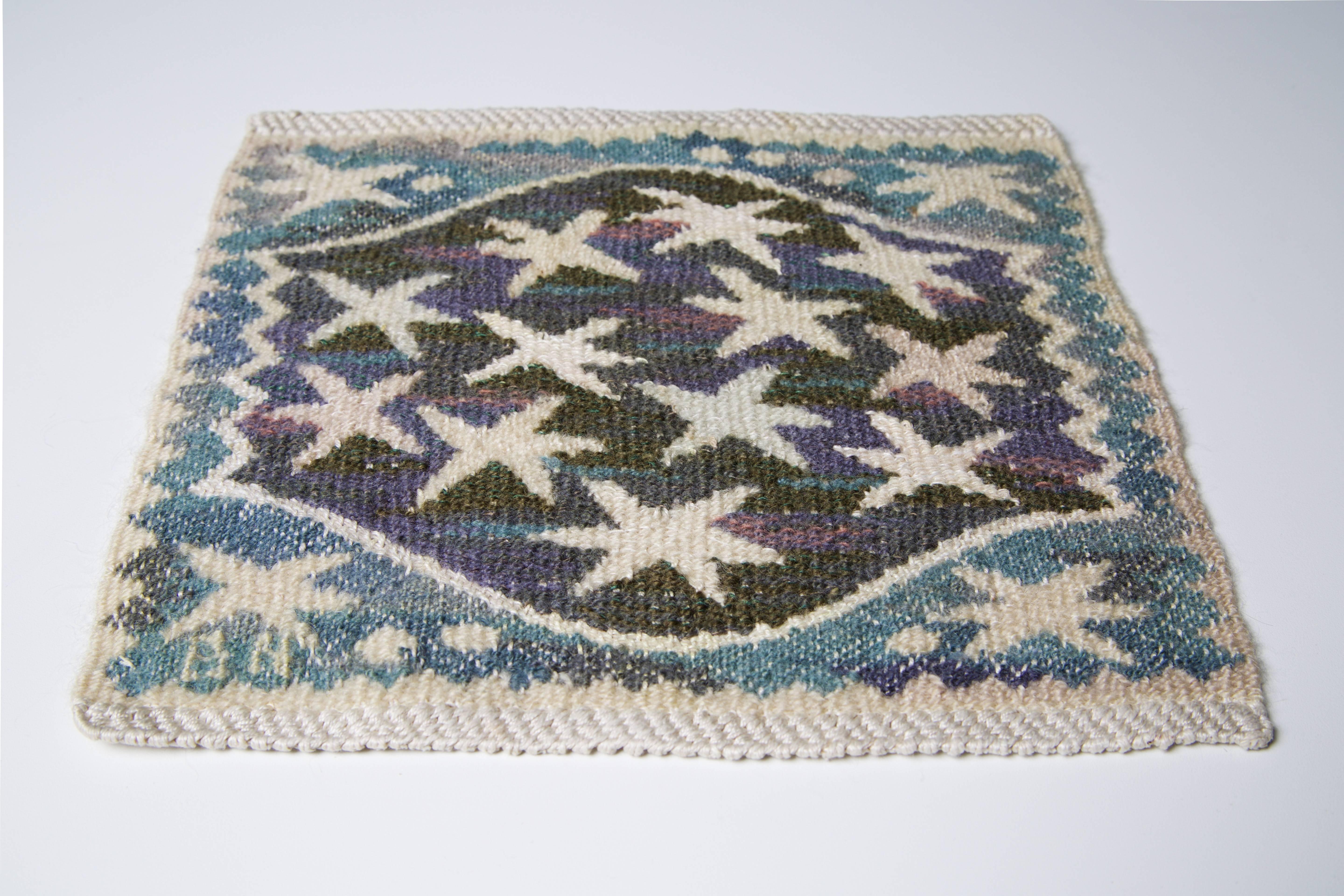 Mid-20th Century Barbro Nilsson, Ramslök Tapestry Cloth, 1943, AB MMF, Sweden, 1943