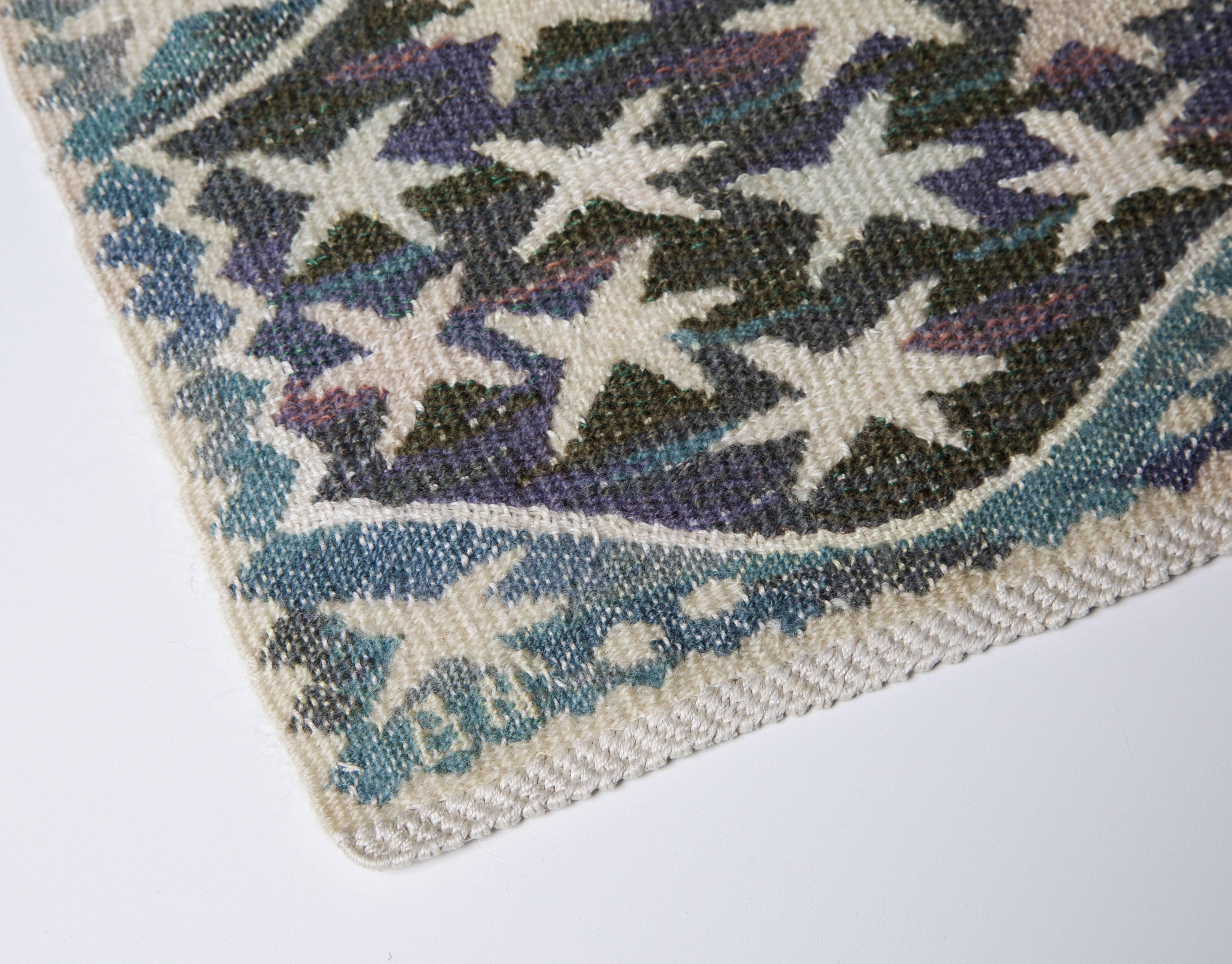Scandinavian Modern Barbro Nilsson, Ramslök Tapestry Cloth, 1943, AB MMF, Sweden, 1943